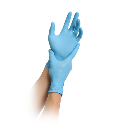 MaiMed-solution PF, blue, latex-free nitrile glove, blue, 200 pieces/box