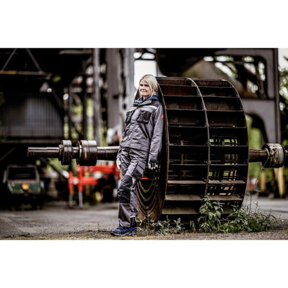NITRAS MOTION TEX PLUS, work jacket, gray / black