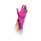 MaiMed-solution100 lámhainní saor ó laitéis, magenta, neamh-sterile, púdar-saor in aisce