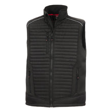 NITRAS MOTION TEX PLUS, quilted softshell vest, black