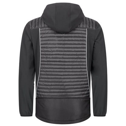 NITRAS MOTION TEX PLUS, quilted softshell jacket, black