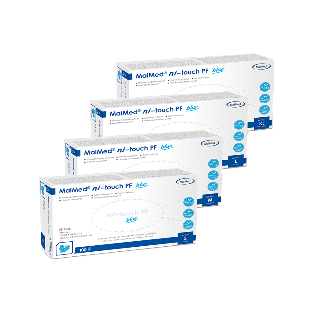 MaiMed ni-touch disposable nitrile gloves 100 pieces/box