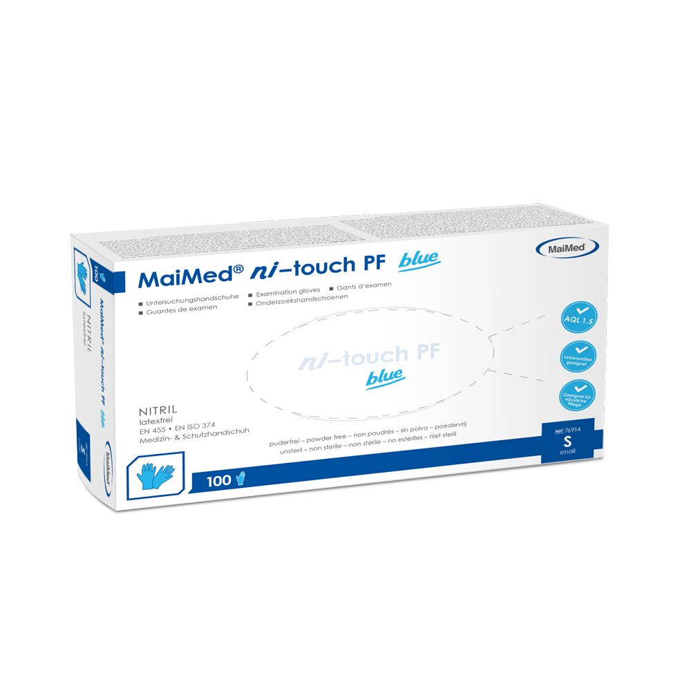 MaiMed ni-touch disposable nitrile gloves 100 pieces/box