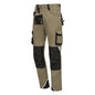 NITRAS MOTION TEX PRO FX, work trousers, long, khaki / black