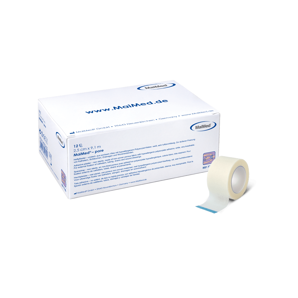 MaiMed-pore adhesive plaster made of porous fleece