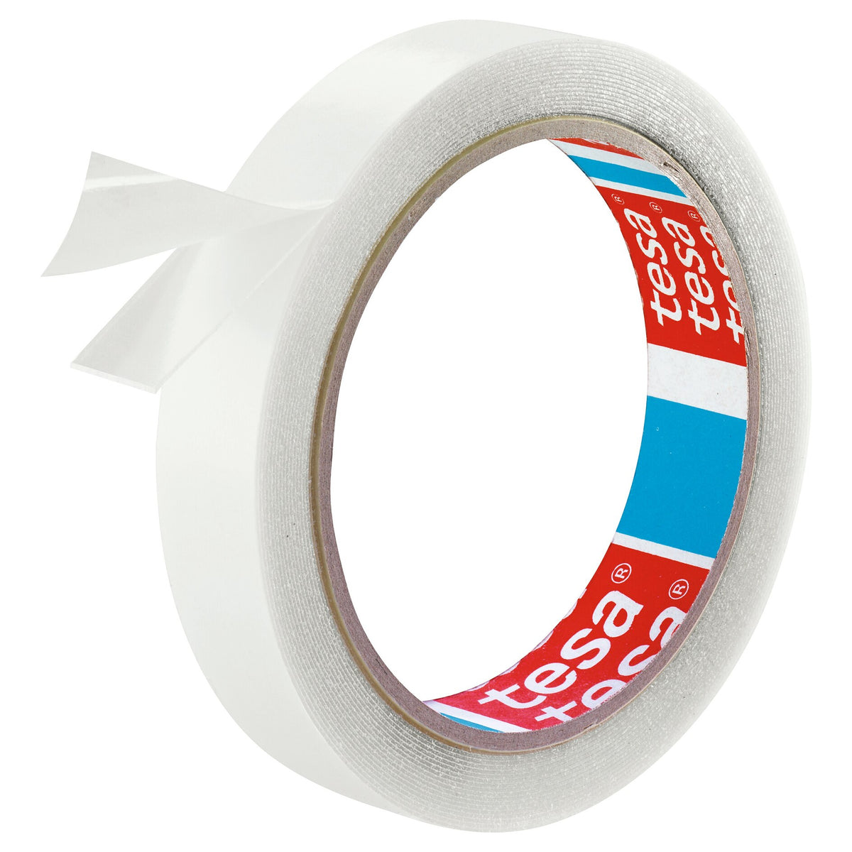 tesa Mounting Tape for Transparent Surfaces and Glass, up to 20 kg/m, 5 m x 19 mm