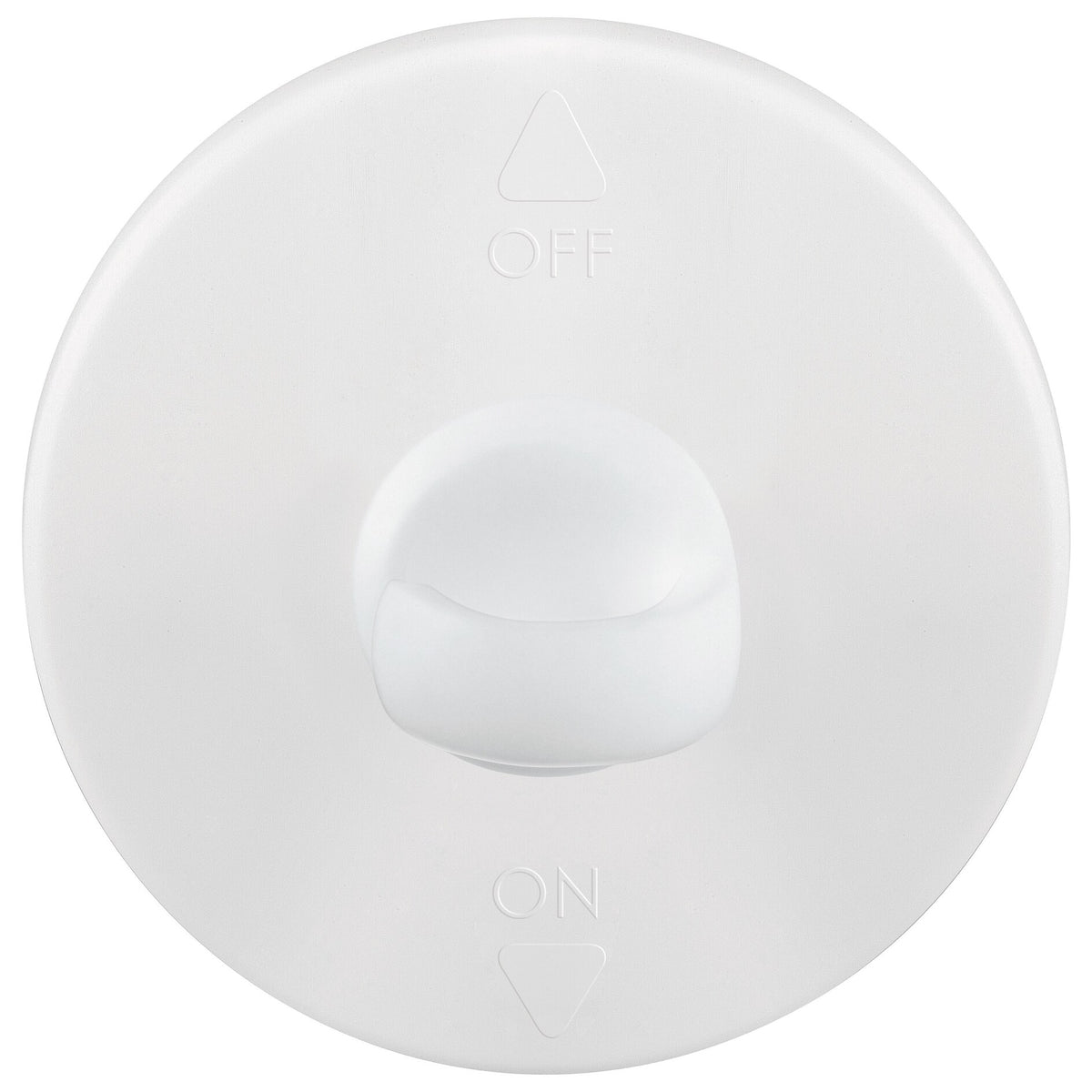 tesa Ceiling Hook for Wallpaper & Plaster, White, up to 0.5 kg