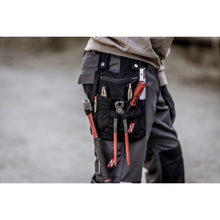 NITRAS tool bag, black Polyester: 65%; Cotton: 33%; Elastane: 2% | Pack (1 piece)