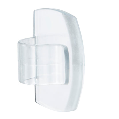 The Command™ transparent clips for round cables, 17017CLR (4 clips + 5 strips) from 3M Deutschland GmbH are ideal transparent cable clips for attaching cables or small objects to smooth surfaces.
