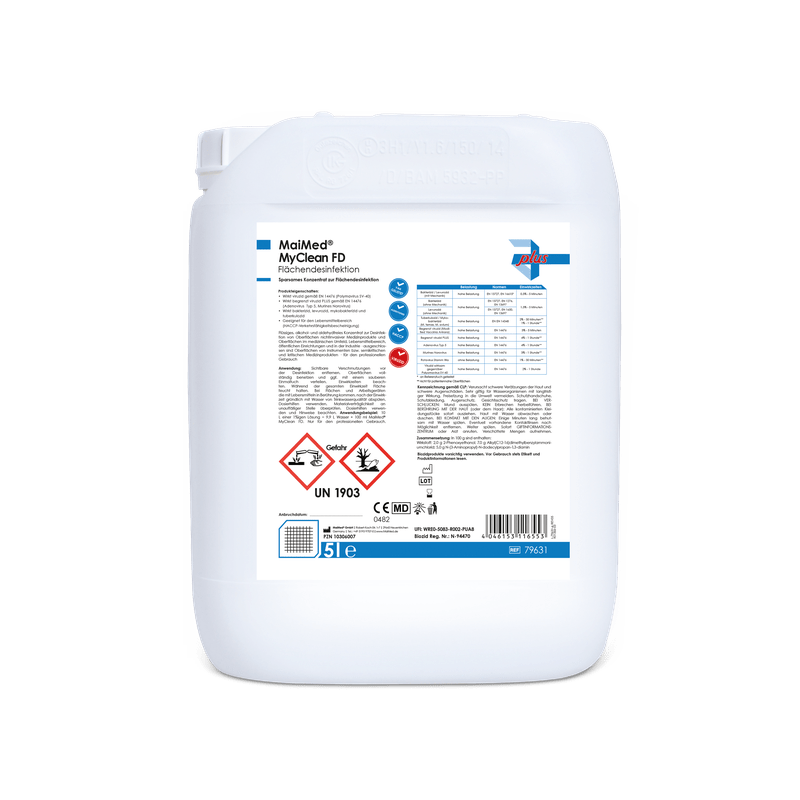 MaiMed MyClean FD surface disinfection