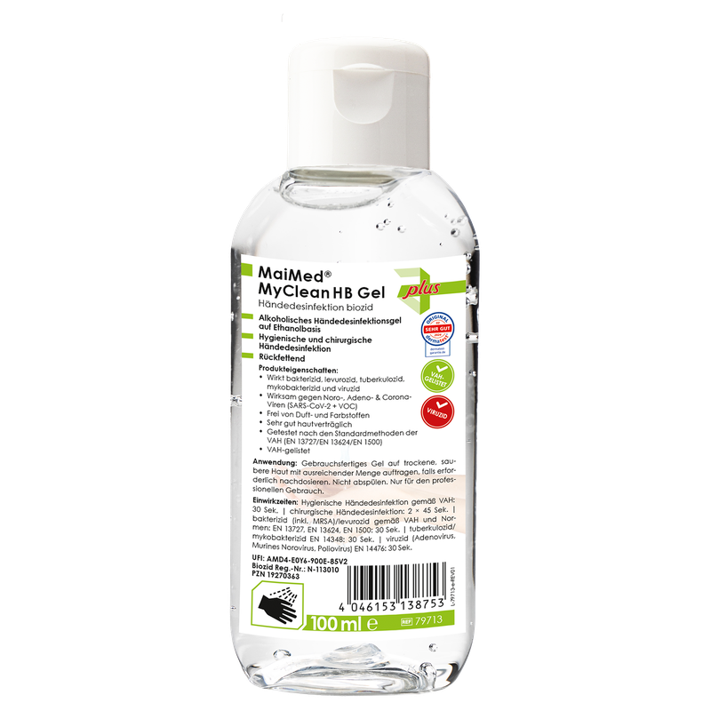 Glóthach HB MyClean MaiMed 100 ml/buidéal | Buidéal (500ml)