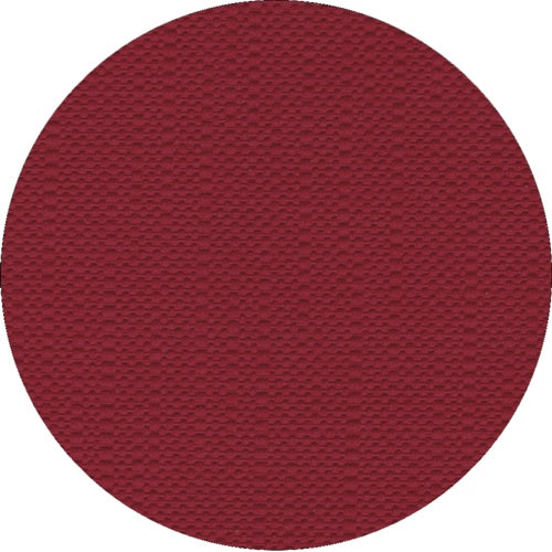 A round strip of textured dark red fabric from the ROYAL Collection by PAPSTAR (20 table runners, tissue, 80 x 80 cm) from PAPSTAR GmbH features an elegant, patterned weave – ideal for stylish table decoration or elegant table runners.
