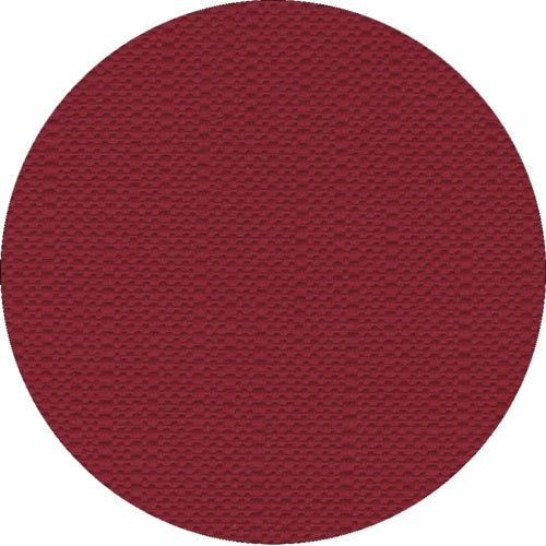 A round chestnut brown silk cloth tablecloth with a subtle, repeating pattern, part of the PAPSTAR tablecloth 'ROYAL Collection' by PAPSTAR GmbH.