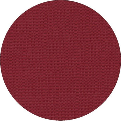 A round chestnut brown silk cloth tablecloth with a subtle, repeating pattern, part of the PAPSTAR tablecloth 'ROYAL Collection' by PAPSTAR GmbH.
