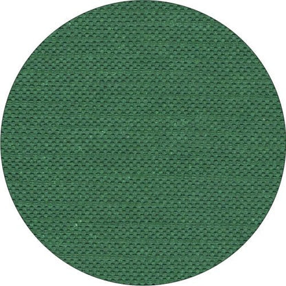 A round pattern of the dark green, textured PAPSTAR tablecloth from the ROYAL collection by PAPSTAR GmbH features a densely woven pattern with small, uniform irregularities in tissue quality.
