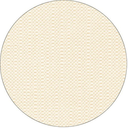 On a white background, there is a circular, beige textured surface with a subtle pattern from the PAPSTAR tablecloth, tissue "ROYAL Collection" from PAPSTAR GmbH.