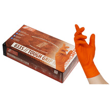 NITRAS TOUGH GRIP N, nitrile disposable gloves, orange