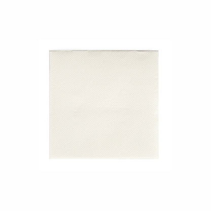 Pictured is a single PAPSTAR 2-ply napkin "PUNTO" (20x20 cm, micro-embossed) from PAPSTAR GmbH lying flat on a white background, ideal for stylish table decoration.