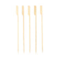The PAPSTAR "Golf" 21 cm Skewers from PAPSTAR GmbH skewers are ideal for BBQs and grill parties. Each package contains 250 skewers with flat handles and pointed ends, neatly arranged on a white background. Perfect for catering or your next event.
