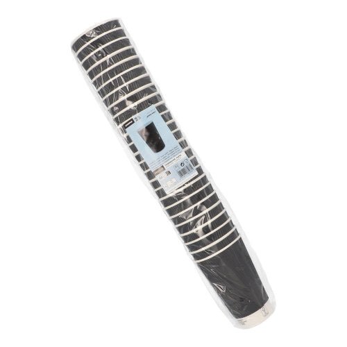 The Starpak 25 drinking cup, paper “To Go” Ripple Wall offers an eco-friendly solution with durability similar to a rolled heating foil in a transparent packaging with a blue-white label.