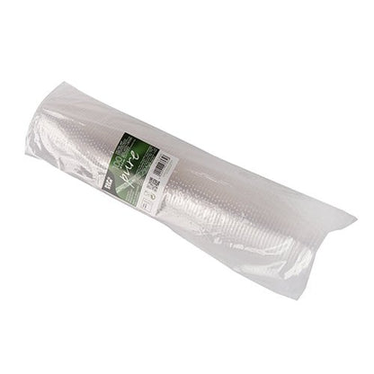 A package containing 100 "plain" round lids (Ø 9.5 cm) from the PAPSTAR GmbH made of clear, eco-friendly PLA, with a green-and-white label featuring text, a barcode, and the words "biodegradable," in transparent packaging.