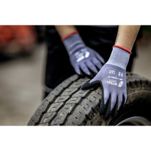 NITRAS FLEXIBLE FIT, assembly gloves, gray / black