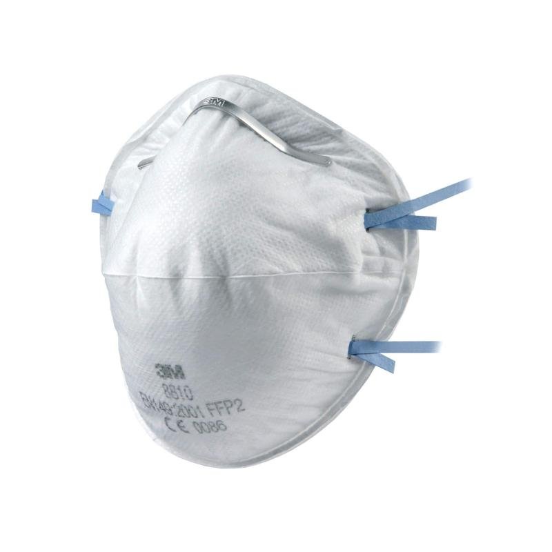 3M™ particle mask, FFP2, without valve, 8810 | Carton (12 packs)