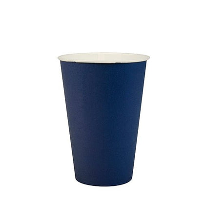 The PAPSTAR 20 drinking cup made of cardboard (0.2 l, Ø 7 cm, height 9.7 cm) from PAPSTAR GmbH stands upright against a white background – practical and eco-friendly.