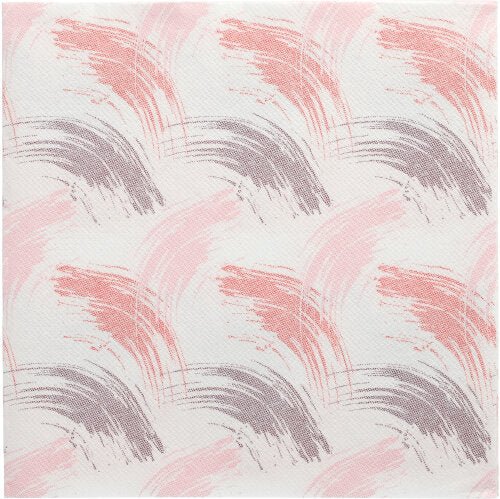 A textured background with repeating brush strokes in burgundy, pink, and mauve on white, inspired by the elegance of the 50 napkins "ROYAL Collection" 1/4-fold 40 x 40 cm burgundy from PAPSTAR GmbH.