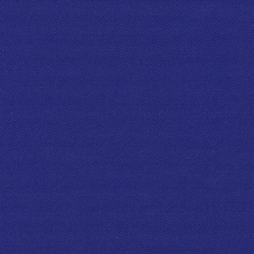 A close-up of the textured blue fabric, similar to the smooth, even dark blue surface of the PAPSTAR 50 napkins "ROYAL Collection" 1/4-fold 40 x 40 cm from PAPSTAR GmbH, without visible markings or patterns.