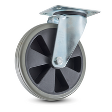 Teilgin sclóine uimhriúla PU, 200 mm, liath | Pacáiste (1 phíosa)