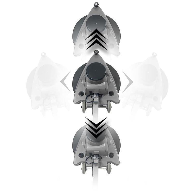 Meaisín uimhriúil diosca aonair HNS1550G, liath/graifít, 508 mm, 1500 rpm. lena n-áirítear pláta tiomána | Pacáiste (1 phíosa)