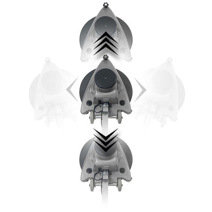 Meaisín uimhriúil diosca aonair HNS1550G, liath/graifít, 508 mm, 1500 rpm. lena n-áirítear pláta tiomána | Pacáiste (1 phíosa)