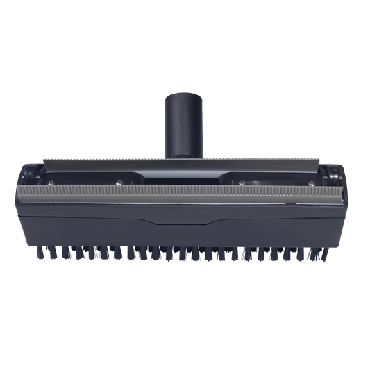 Nozzle súchán urláir númatach 300 mm le scuab scrobarnach agus liopaí súchán rubair, gabhálais 32 mm | Pacáiste (1 phíosa)