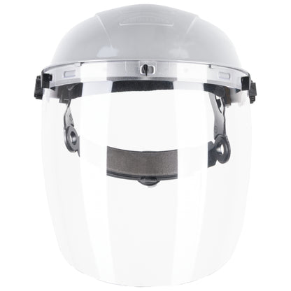 NITRAS PROTECT visor, transparent / black, EN 166 plastic | Pack (1 piece)