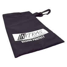 NITRAS glasses bag, textile, black | Pack (1 piece)