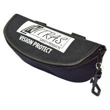 NITRAS glasses case, textile, black | Pack (1 piece)