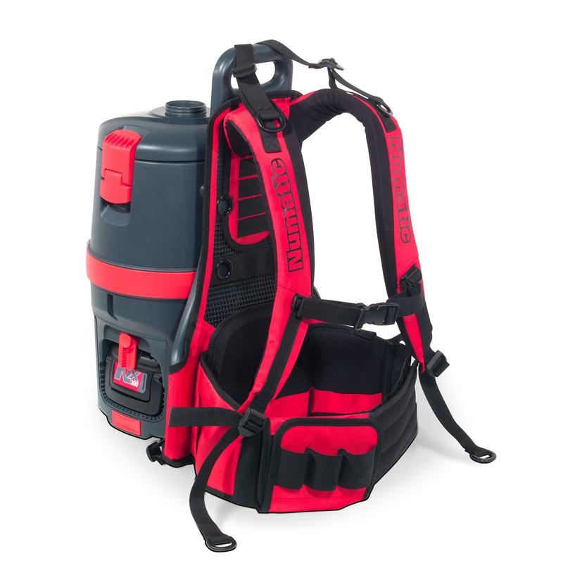 Folúsghlantóir backpack ceallraí uimhriúil RSB150NX/1, graifít, tacair cúlpháirtí AA30E | Pacáiste (1 phíosa)