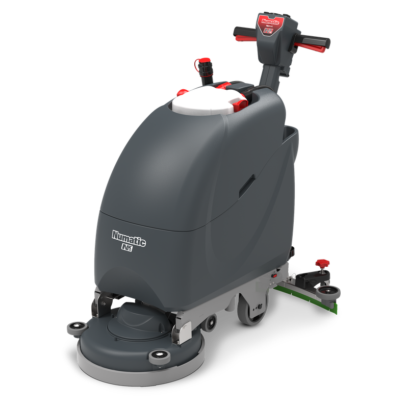 Numatic battery scrubber dryer TBL4045/50 including integrated charger and Ten-Tec brush | Pack (1 piece)