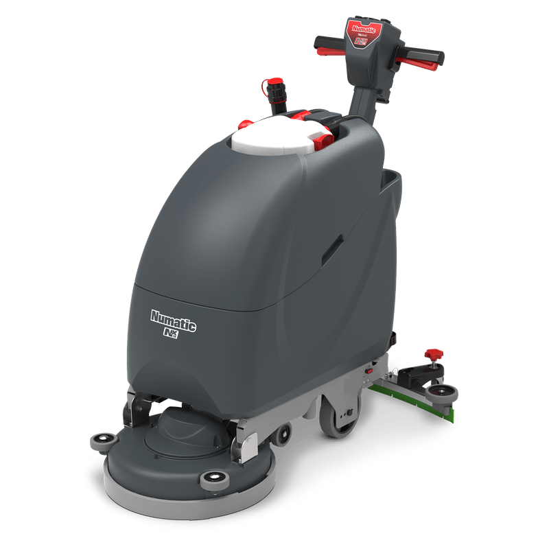 Numatic battery scrubber dryer TBL4045 WITHOUT battery incl. TenTec brush red | Pack (1 piece)