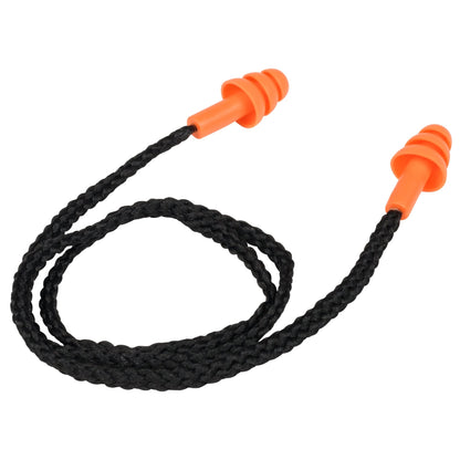 NITRAS MUTE PLUGS, hearing protection plugs, orange / black, EN 352-2 plastic | Pack (48 pieces)