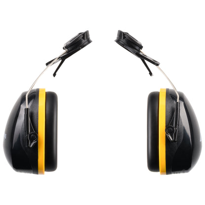 NITRAS MUTE DEFENDER PRO, earmuffs, black / yellow, EN 352-3 plastic | Pack (1 piece)