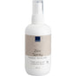 A white 100 ml plastic spray bottle labeled "Zinc Spray, 10% Zinc Oxide" from Abena Re-Seller GmbH. The label states "Without Perfume" and promotes skin care and protection. Available in a pack of 6. Ideal for gentle application.