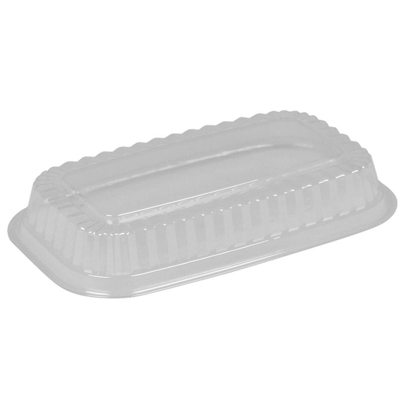A transparent, rectangular Abena Re-Seller GmbH lid for item no. 5970 (13 x 21.5 x 3.2 cm) from a pack of 250 is depicted on a white background.