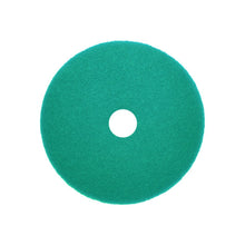 The Arcora Sunshine Multi No2 / Blue from Arcora International GmbH is a blue, circular scrubbing pad with a center hole, perfect for thorough cleaning when used with cleaning cloths.
