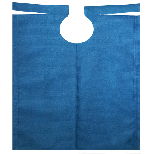 Ampri patient cloak with PE coating 500 x 600 mm, different colors | Role (80 pieces)