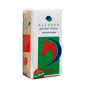 A white, rectangular sack of horse bedding from "Allspan German Horse" features a red horse head silhouette and text in green, red, and blue. Known as Allspan German Horse Super Softwood Granulate, this product ensures top-class hygiene and, with the "TierWohl" logo, provides exceptional comfort.