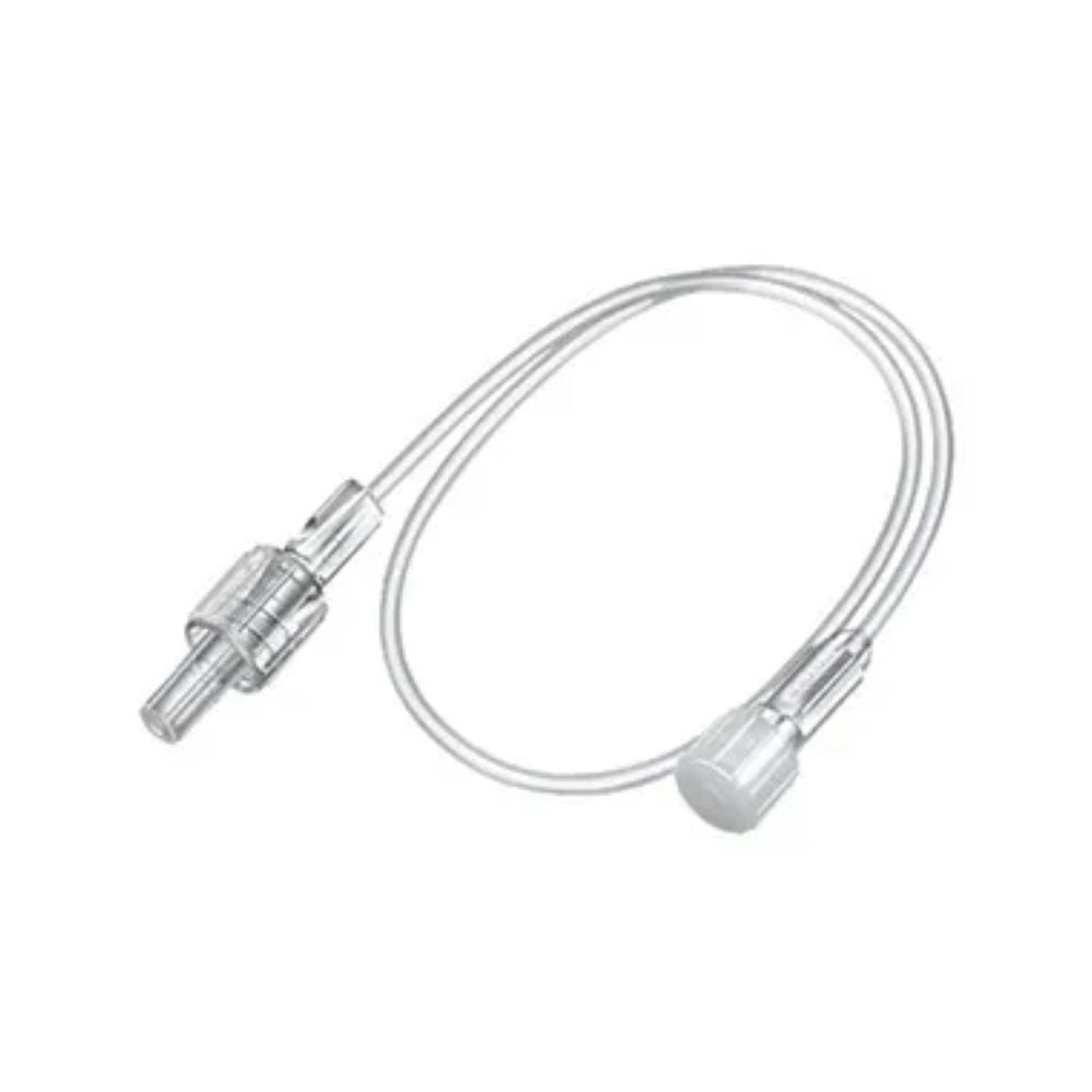 Tá B. Braun trealamh insileadh Original Perfusor®-Leitungs MR feistithe le nasc solúbtha, trédhearcach le deireadh sorcóireach ribeach agus deireadh réidh, cruinn, atá oiriúnach don theiripe insileadh.