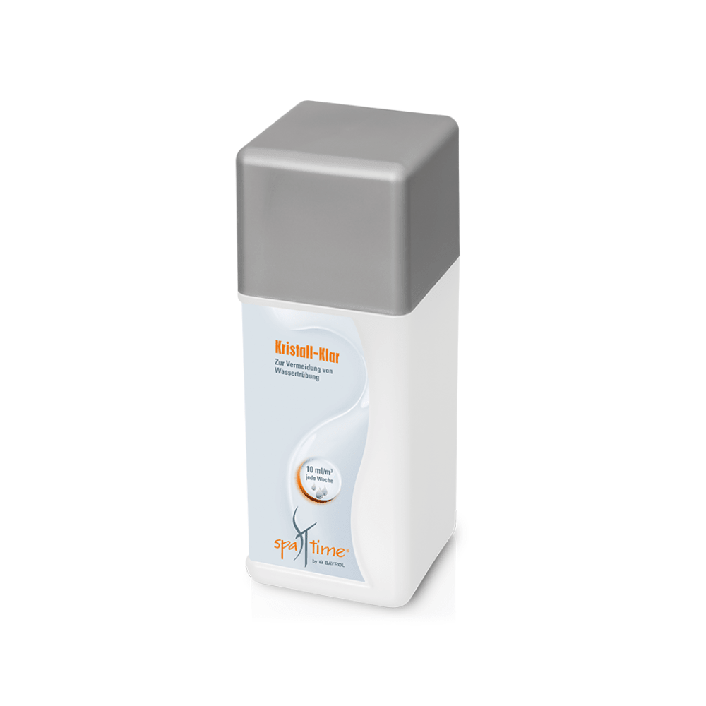 BAYROL SpaTime Crystal Clear 1 L Immediately improves filtration effect | Bottle (1 L) 