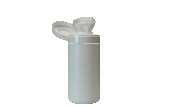 Empty dispenser container including lid Altruman®/Altrufect® Wipes, white